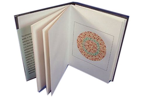 Ishihara Test Chart Books for Color Deficiency 10 Plates (Unlettered Persons and Children)