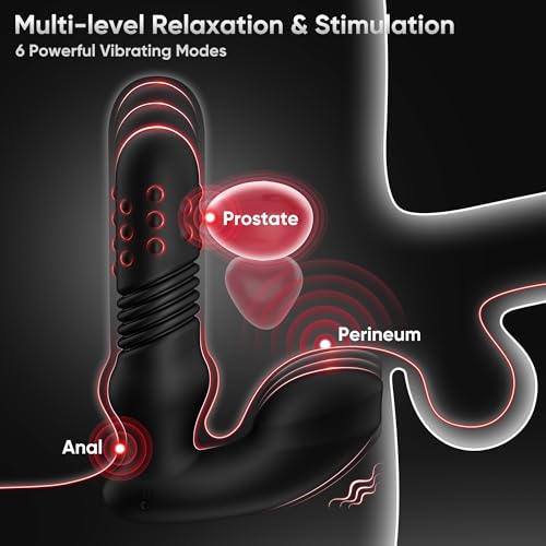 BEISAR-Prostate-Massager-Anal-Toys-3-Rotating-Ring-Vibrating-Butt-Plug-Anal-Vibrator-Gay-Male-Sex-Toys-for-Men-with-Heating-3-Thrusting-Dildo-6-Vibration-Anal-Plug-Adult-Toys-with-Remote-Control