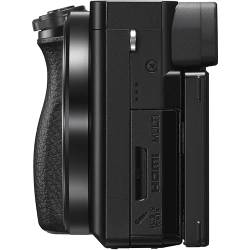 Image of Sony Alpha A6100 Mirrorless Camera, Black (Value Bundle)
