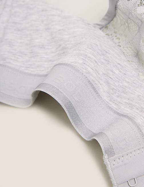 Image of Marks & Spencer Body Womens Cotton Blend Padded Wired T-Shirt Bra