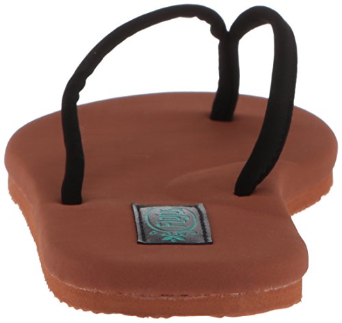 Image of Flojos Women's Fiesta Flip-Flop, black /brown, 5 M US