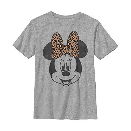Disney Mickey Classique T-Shirt anti-irritation au design Minnie Léopard moderne