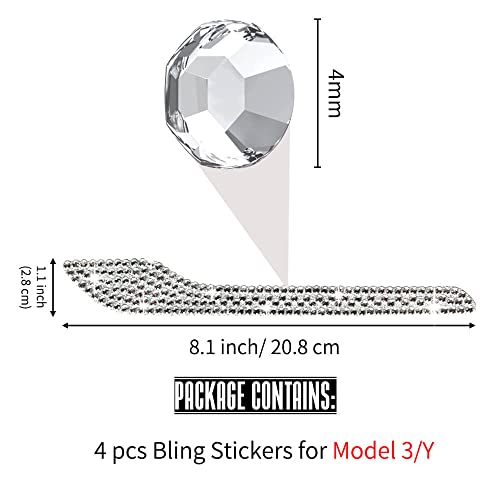 Bling-Crystal-Rhinestone-Door-Handle-Cover-Trim-Protector-Sticker-for-Tesla-Model-3-and-Model-Y-4Pcs-Bling-Car-Accessories-for-Women-and-Girls-who-own-a-Tesla-Model-3Y