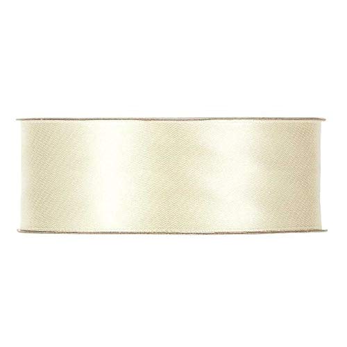Unknow Nastro Doppio Raso Crema 40 Mm X 50 Metri