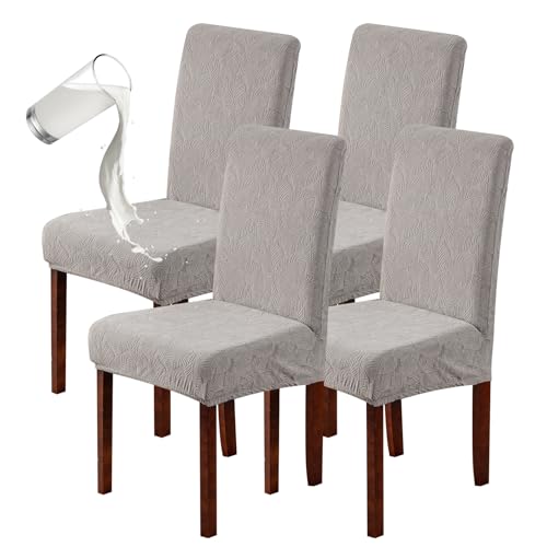 Waterproof Dining Room Chair Covers, Stretch Parsons Chair Slipcovers