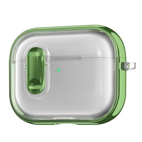 Protégez vos AirPods Pro 3 (2025) avec cette coque en silicone rigide verte antichoc