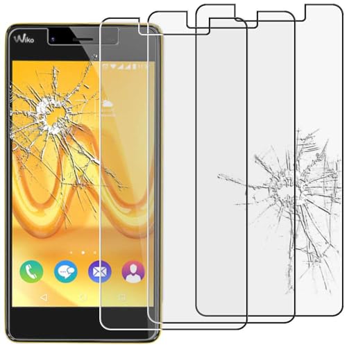 ebestStar - Pack x3 Verre trempé compatible avec Wiko Tommy Film Protection Ecran Vitre protecteur anti casse, anti-rayure, pose sans bulles [Appareil: 146 x...