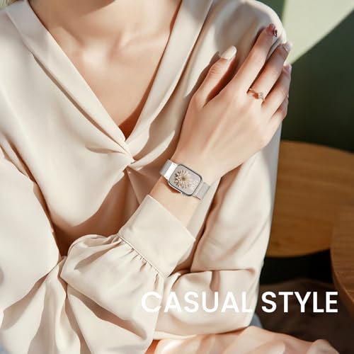 Image of Original Metal Milanese Loop Compatible with Apple Watch Band for Women Men