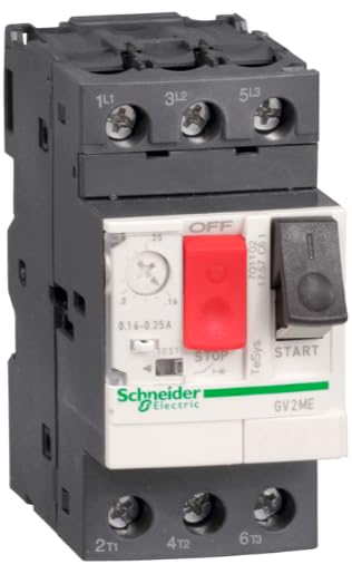 New TELEMECANIQUE GV2ME10 5HP 4-6.3A AMP Manual Motor Starter D535128
