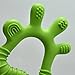 green sprouts Front & Side Teether made from Silicone | Soothes & massages baby's front & side gums & teeth | Soft, flexible silicone eases pain, Easy to hold, gum, & chew, Dishwasher safe