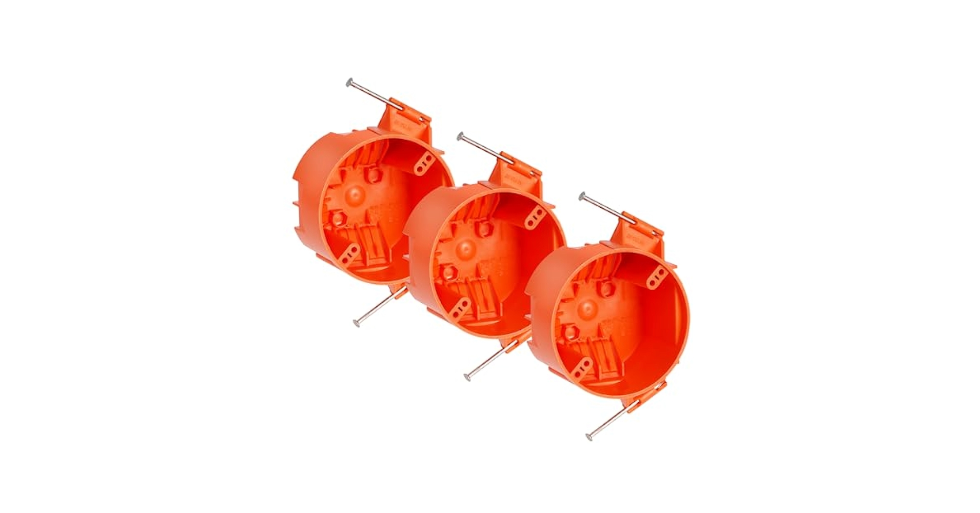 ハッピー　20BOX CLOUDY BAY Round Electrical Box,New Work Junction Box