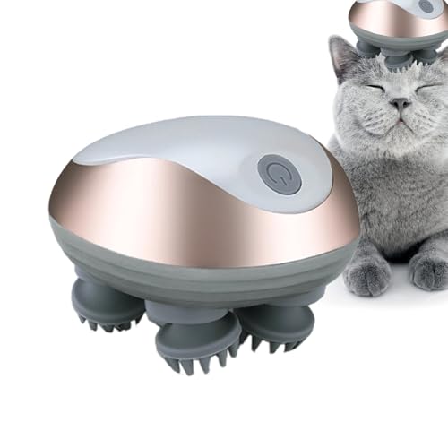 Kit massaggiatore a testa a corda - dispositivo graffiatore del cuoio capelluto elettrico, strumento di vibrazione portatile, macchina da massaggio portatile | Attrezzatura di rilassamento ricaricabil