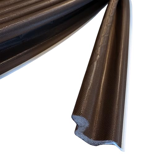 MEGA Reach Foam Weatherstrip (3 Pieces), Foam Weatherstrip for Door, 97 Inches (Bronze)