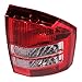 EPIC LIGHTING OE Style Replacement Rear Brake Tail Lights Assembly Compatible with Jeep 2007-2010 Compass Left Driver & Right Passenger Sides Pair
