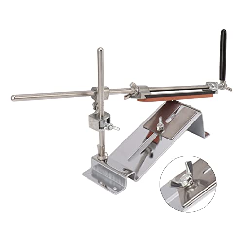 Professional Knife Sharpener with Whetstones Knife Sharpener Kit Stainless Knife Sharpening Steel Professional Kitchen Chef Knife Sharpening System with 4 Whetstones 5-90° - Image 6