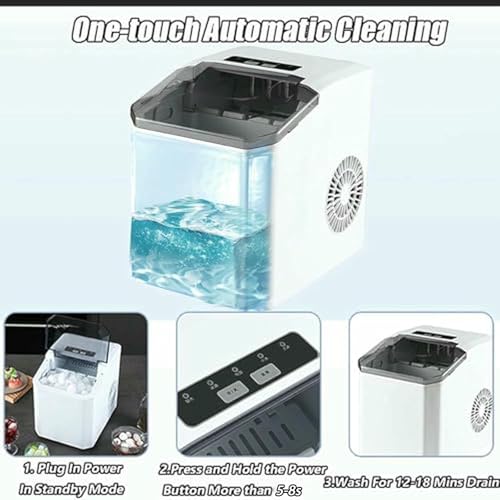 Machine à glaçons pour le camping et la maison, modèle compact de 1,3 L - 5