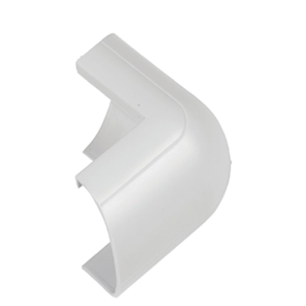 Loops White 30Mm X 15Mm Clip-Over Right Angled External Bend Trunking Adapter - Over Top |