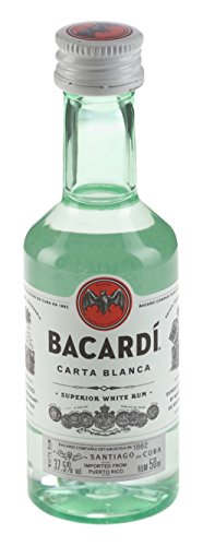 Bacardi Bacardi Ron Carta Blanca Superior Pet 40% Vol. 0,05L - 50 ml