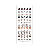 Houston, Texas Baseball Nail Decals Water Transfer Nail Stickers Baseball Sporty Chic Nail Art, 1.0