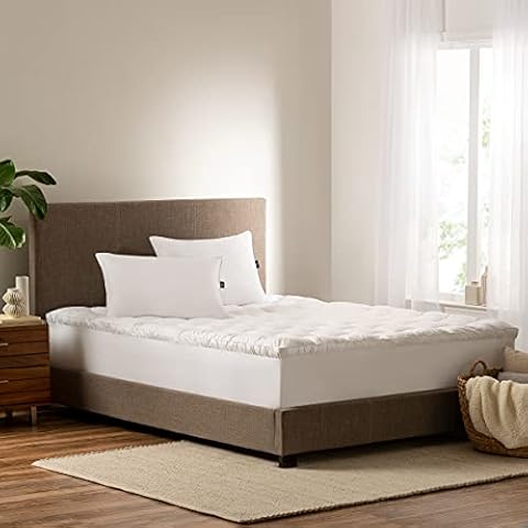 SERTA Soft Hypoallergenic Pillowtop Mattress Topper Cover