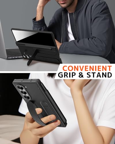 Coque Samsung Z Fold 7 avec sangle de maintien pour une utilisation nomade active - 4