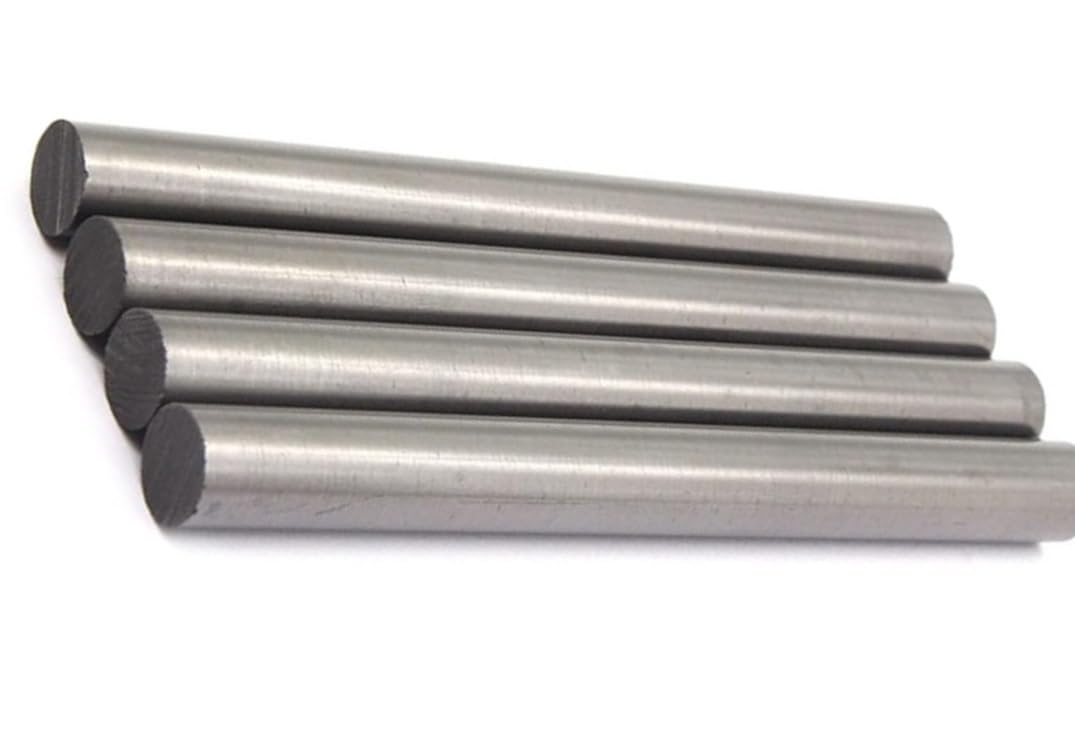 Pręty grafitowe o zawartości 99,9% — Pręty cylindryczne z elektrodami o dużej gęstości dla metalurgii, opakowanie 5 szt.(Diameter 10mm)