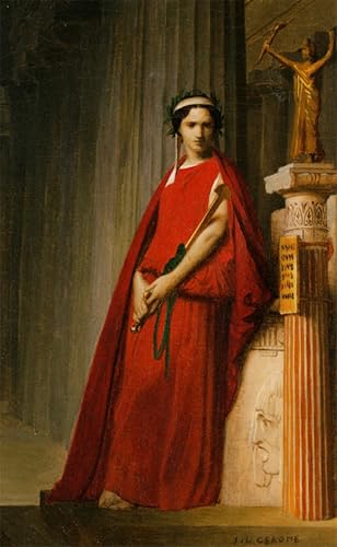 Pinturas murales retro Gérôme para vestir paredes vacías y salones sin personalidad 60x90