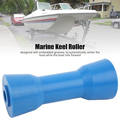 Keel Roller, Boat Trailer Roller, Blue PVC Marine Durable Keel Roller