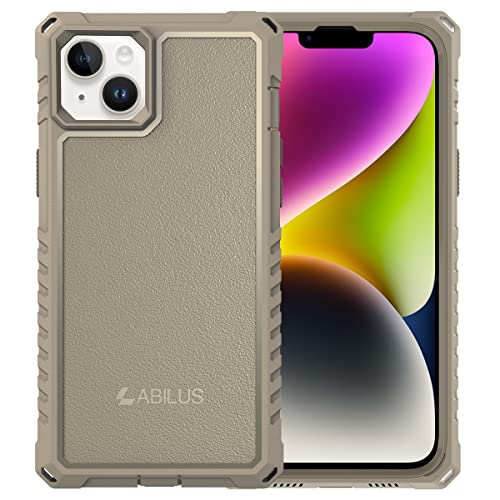 Coque iPhone 14 Plus antichoc intégrale Magsafe étui robuste militaire avec vitre écran Désert