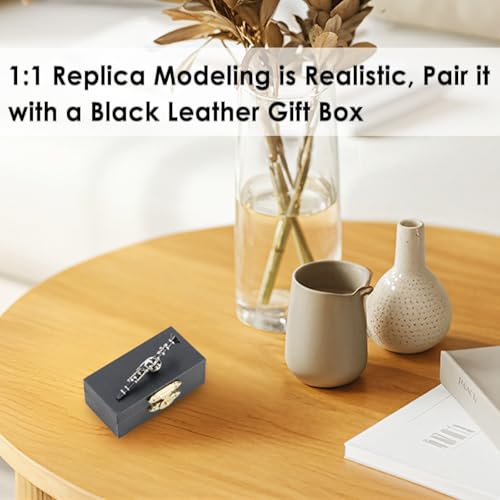 EASTROCK Miniature Clarinet Brooch Pin, 2.3inches Clarinet Pin Musical Instrument Brooch Pin with Case for Musical Gift Birthday Gift Collection4