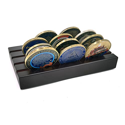 Portamonedas Militar de 4 Filas en Madera miniatura 7