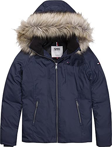 Tommy Jeans Donna Hooded Down Giacca Maniche