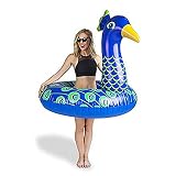 flotadores para niños originales Ten cuidado con los flotadores de pavo real falsificados y falsos vendidos por otras empresas. Solo los productos "Vendidos por" BigMouth Inc están garantizados genuinos. Ponte en contacto con Amazon y nosotros inmediatamente si sientes que el producto es una réplica.