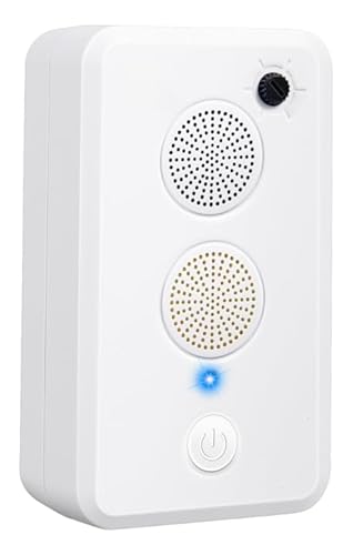 Ultrasonic Bat Repellent for Attic Porch Outdoor Indoor Use, Rechargeable Bat Deterrent Devices, Electronic Bird Repellent Bats Keep Away Reject Repelling System Removal Device for House Home (1)