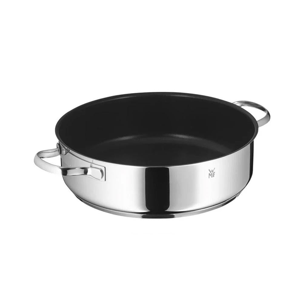 WMF Provence Plus Topfset Induktion 5-teilig, Kochtopf Set unbeschichtet mit Glasdeckel, für alle Herdarten geeignet, Induktions Töpfe Set, ohne Skalierung, Cromargan Edelstahl poliert