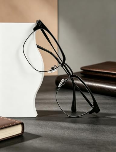 Image of Blue Light Blocking Glasses for Men Anti-Fatigue Computer Monitor Gaming Glasses Prevent Headaches Glasses