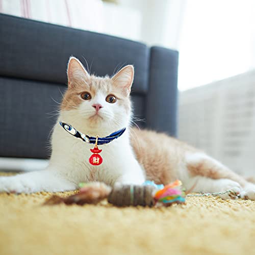 Collier chat bleu réglable : ne perdez plus votre chat dans la maison - 7