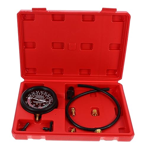 SOLUSTRE 1set Practical Vacuum Maintain Gauges for Automotive Use Accurate Dual Scale Measurement Easy to Install Disassemble for Vacuum Pump and System Testing Car Repair Tool