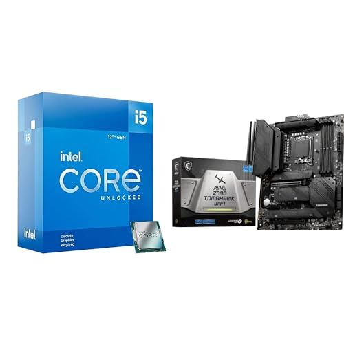 Amazon.com: Intel Core i5-12600KF Procesador de escritorio + placa