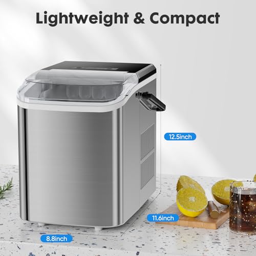 Máquina de Hielo Compacta para Cocina y Oficina miniatura 3
