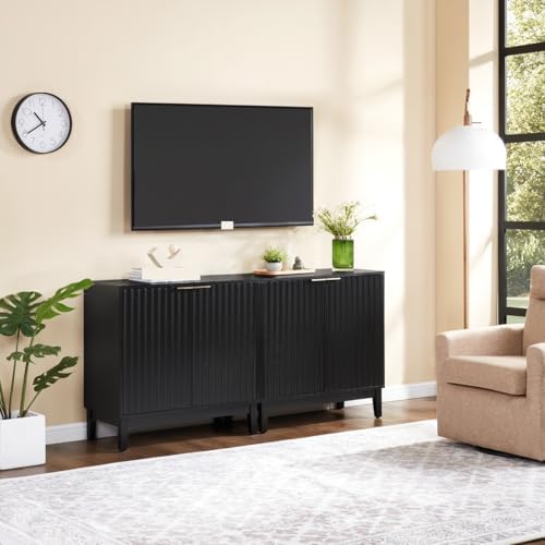 Mid-Century 2-Door Storage Cabinet, Stylish Shoe Rack for Entryway & Living Room, Modern Furniture Organizer for Shoes & Essentials, Space-Saving Design