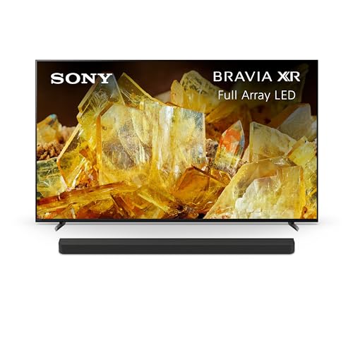 Image of Sony 55 Inch 4K Ultra HD TV X90L Series: BRAVIA XR Full Array LED Smart Google TV with Dolby Vision HDR and Exclusive Features for The PlayStation 5 XR55X90L BRAVIA Theater Bar 9 Sound Bar