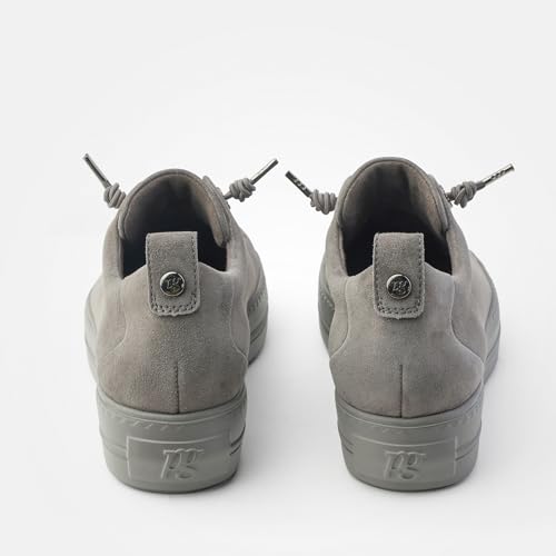 Paul Green Damen Low-Top Sneaker - Wechselfußbett & Orthopädische Einlagen - Leichte Eva-Sohle - Sportschuhe & Sneaker Damen - Grau 08x – Ansicht 6