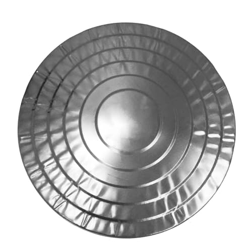 Caneca de basura de acero galvanizado 6 galones Plexon miniatura 3