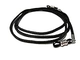 ATLanyards Long Large Black Eyeglass Cord - Black Eyeglass Holder - Eyeglass Lanyard - Black Pieces...