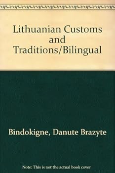 Hardcover Lithuanian Customs and Traditions/Bilingual Book