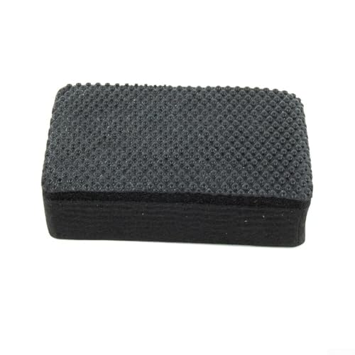 3 barras de arcilla para coche, bloque de esponja, borrador, cera pulida, herramientas para detalles automotrices y corrección de pintura, color negro