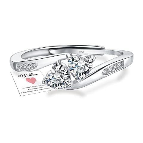 HEEYA Adjustable Sterling Silver Engagement Ring Cover