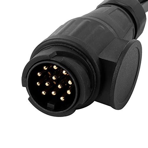 Conector de remolque de 13 a 7 pines N y S CHICIRIS de plástico con contactos de latón 5