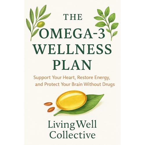 The Omega-3 Wellness Plan Audiolibro Por LivingWell Collective arte de portada